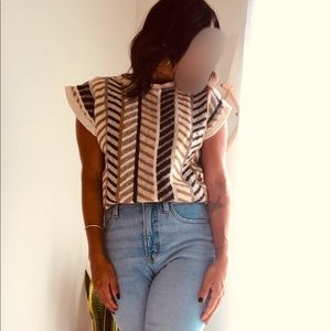 Vintage sweater vest! Size u known but runs like a medium!